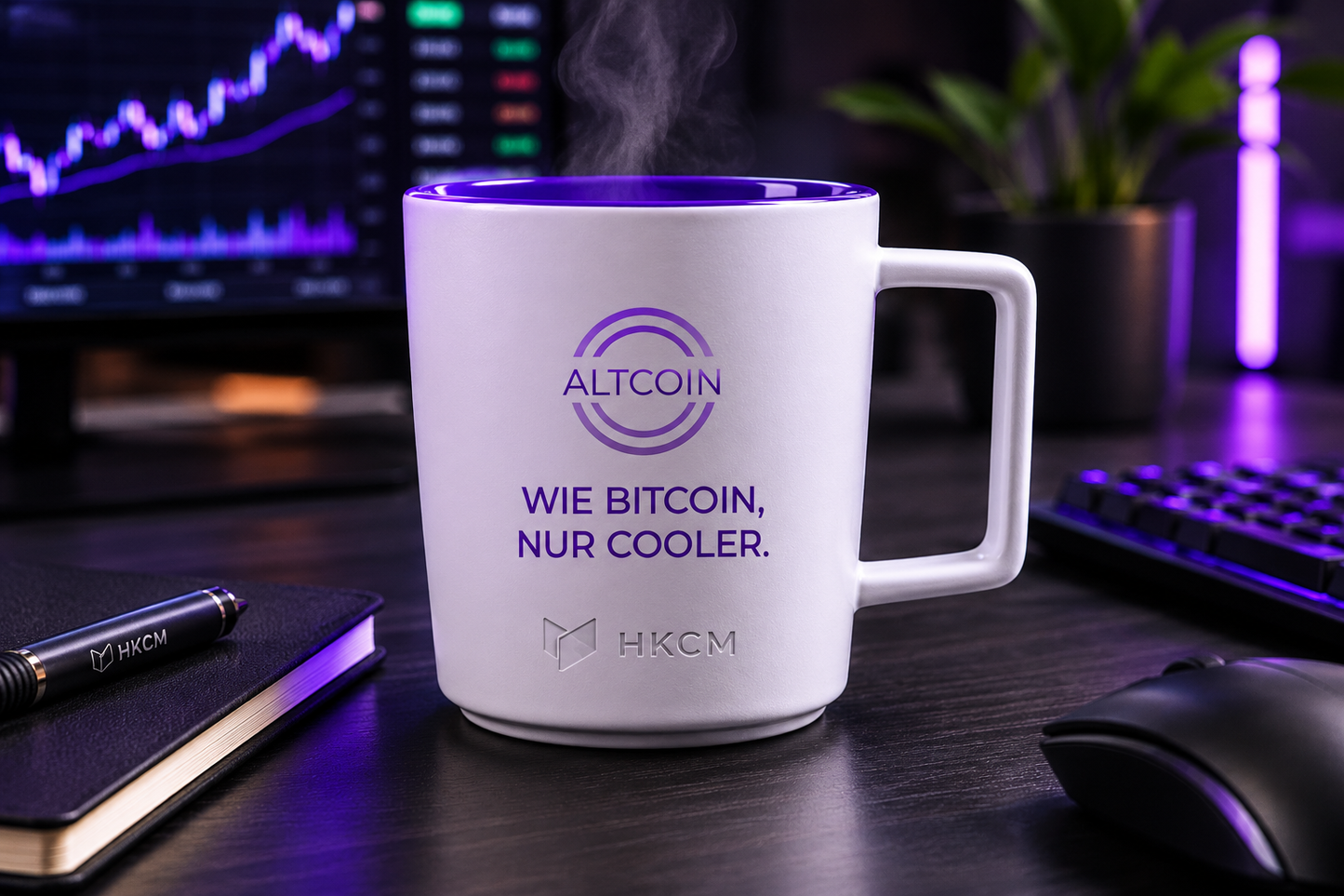 Tasse "Altcoin - Wie Bitcoin, nur cooler"