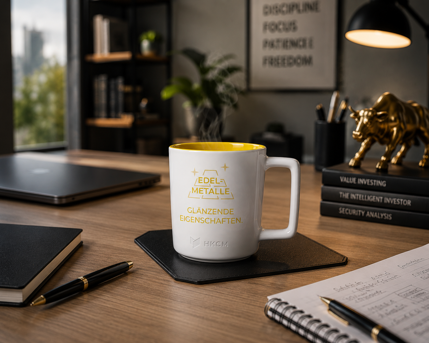 Tasse "Edelmetalle - Glänzende Eigenschaften"