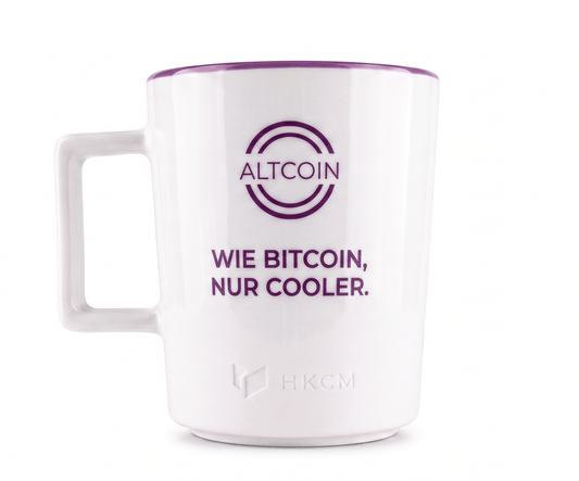 ALTCOIN Tasse "Wie Bitcoin nur cooler."