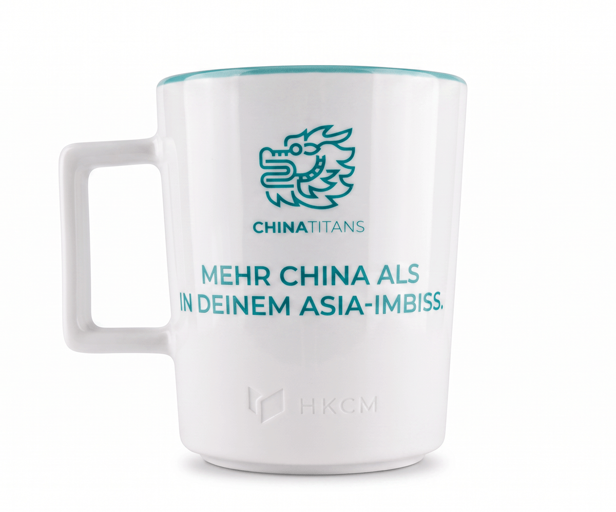 CHINA TITANS Tasse "Mehr China als in deinem Asia-Imbiss."