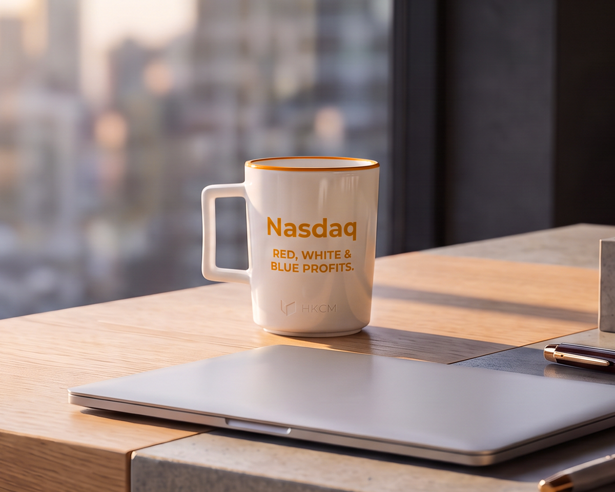 NASDAQ Tasse "Red, White & Blue Profits."