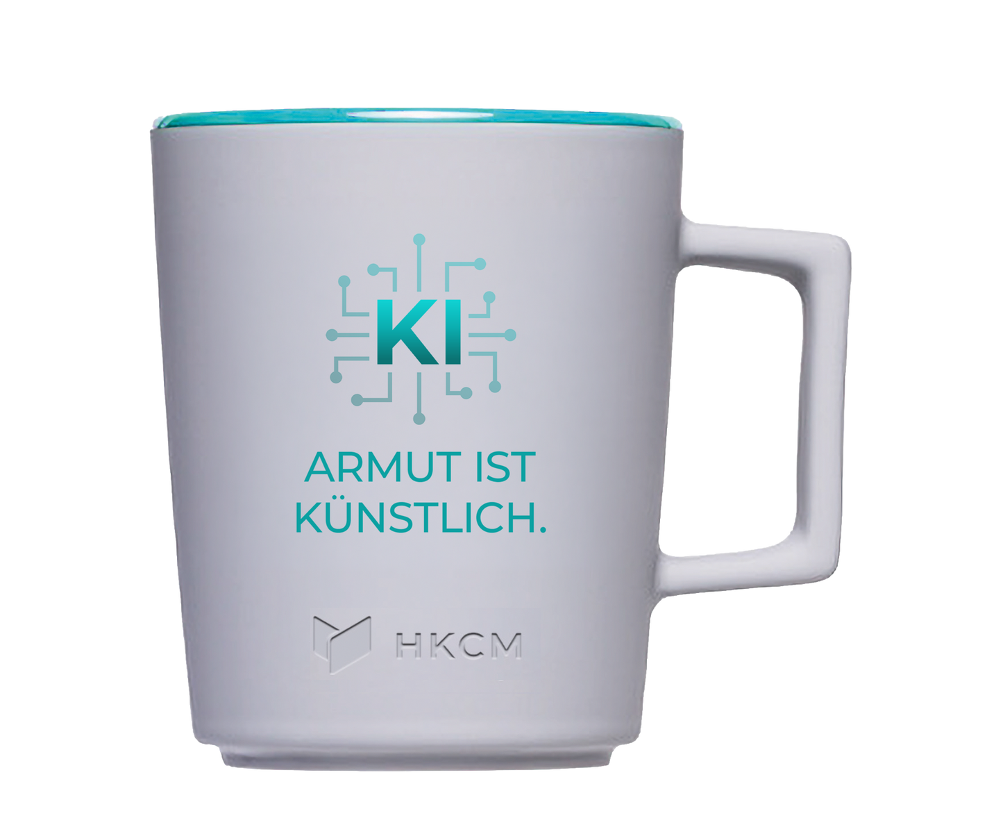 Tasse "KI-Aktien - Armut ist künstlich"